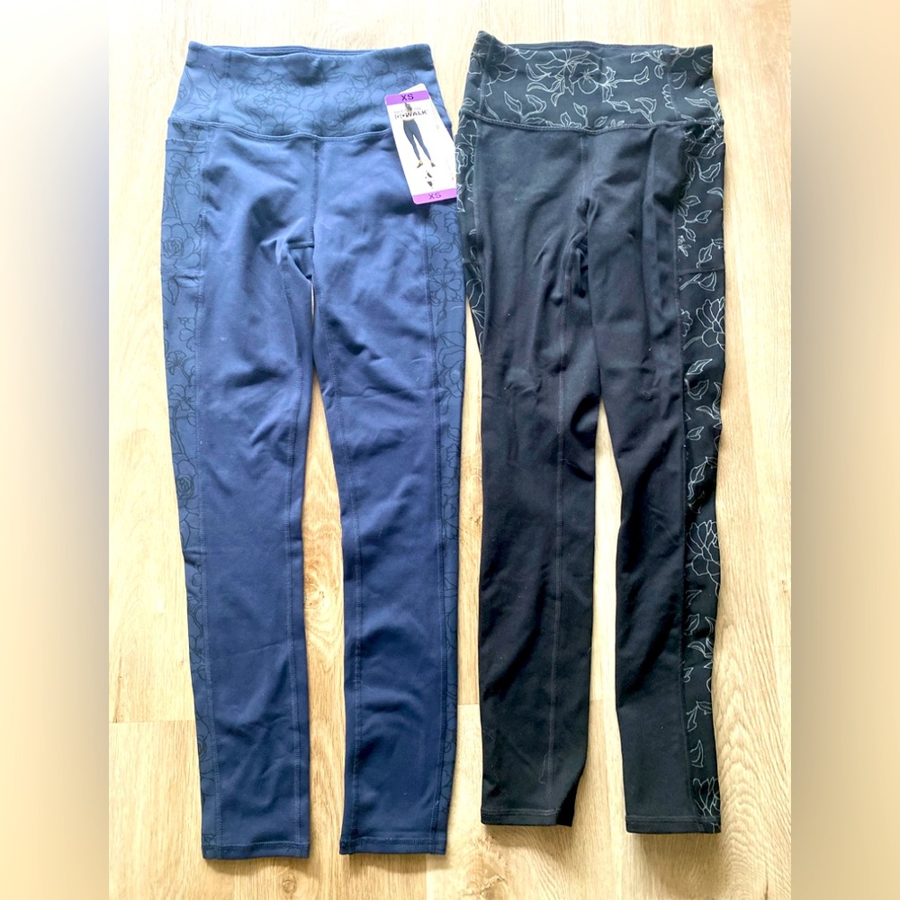 2 pairs women’s Skechers leggings size XS